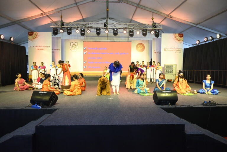 Cultural performance by DAV Students